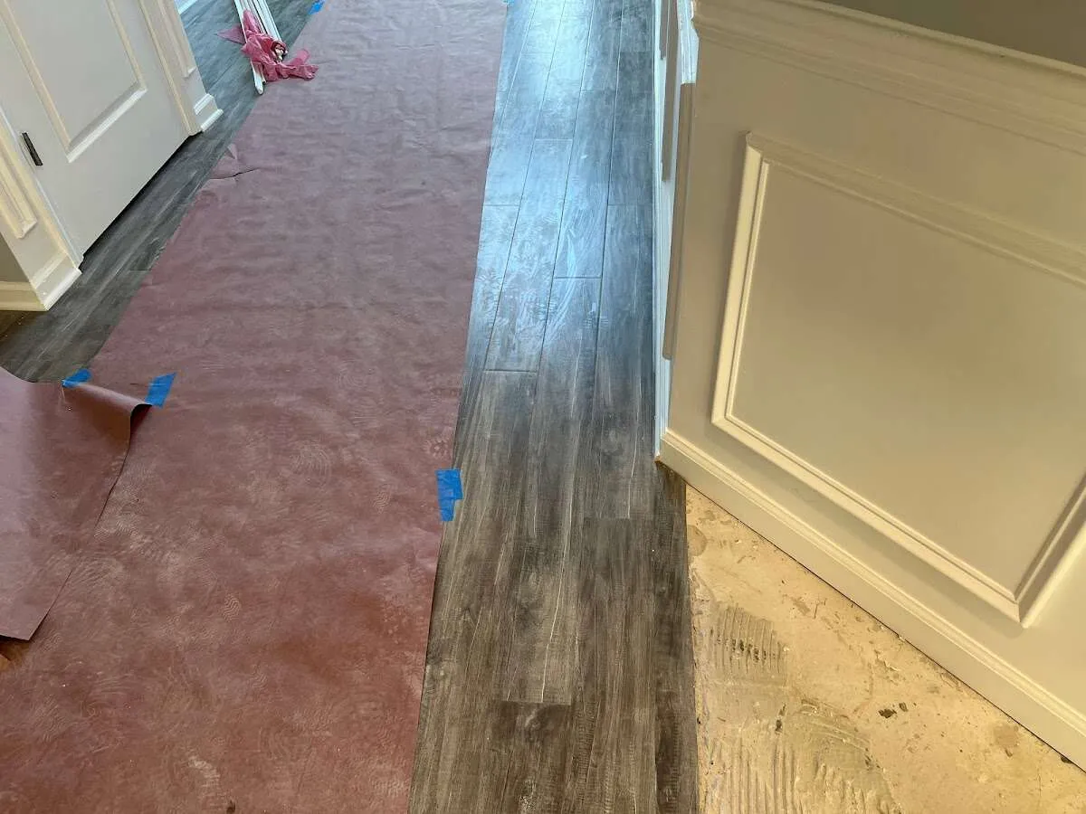 Completed marble shower restoration in Hammond